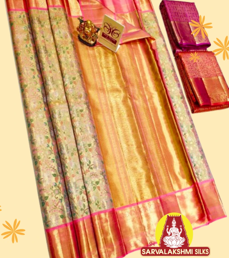 Kanchipuram bridal saree original